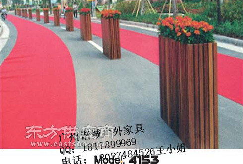 廣州市花槽 諧誠(chéng)戶外家具 木質(zhì)花槽公司圖片